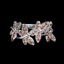 925 Bague en Argent Rond