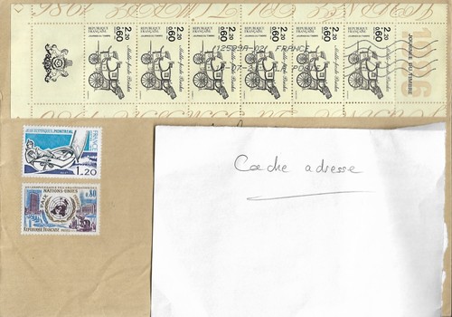 France lot 7 enveloppes - -,