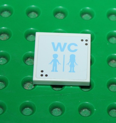 Lego white tile - white,