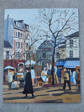 tableau Montmartre CRISPIN