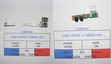 Platine USB & JACKS pour COMPAQ CQ61-205SF