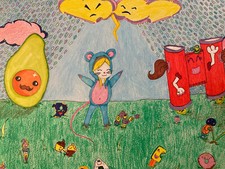 Beau Dessin  Crayon  Art Brut