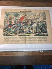 Image d'Epinal n°152 Pellerin Bataille d'Eski-Djouma