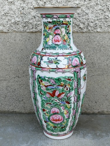 Ancien vase porcelaine chinois