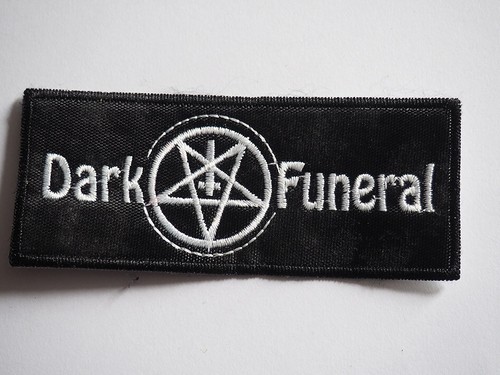 Dark funeral patch - funeral, brodé