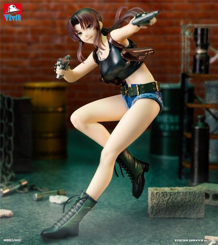 Revy figurine black lagoon - figurine,