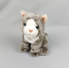 Petite Peluche chat GIPSY gris