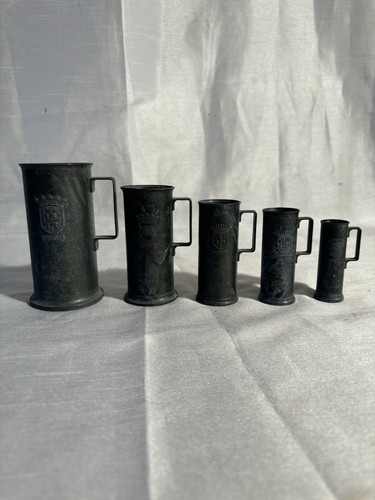 Série mesures en etain - série,