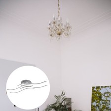  1pc unique lustre vague créative plafonnier LED lampe pour la maison de chambre