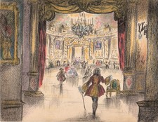 Dessin original de décor