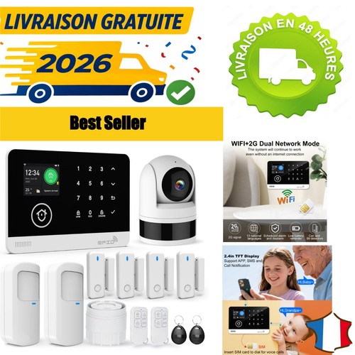 Alarme maison sans fil - , wi-fi