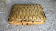 Valise mallette en osier