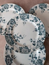 Assiettes anciennes terre de