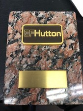 EFHutton Plaque in rose