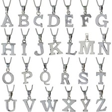 Argent Sterling A-Z Alphabet