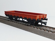 HORNBY MECCANO 718  HO Wagon Plat Ridelles 2 Essieux 1/87  1:87 Vintage