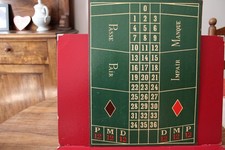 PLATEAU DE JEU " LA ROULETTE ".