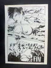 GIOLITTI (Elvifrance) Amours interdites planche originale 32-83 (E2-100)