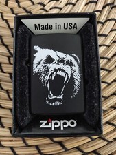 Zippo Lighter Black and White