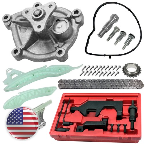 Water pump with - with, timing