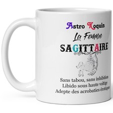 Mug Sagittaire femme coquine -