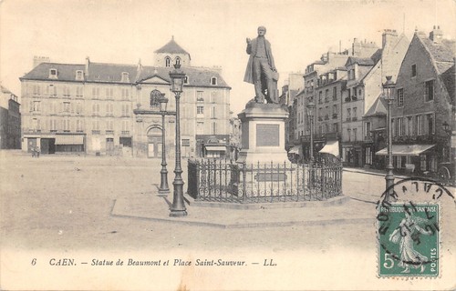 Caen statue beaumont et - beaumont,
