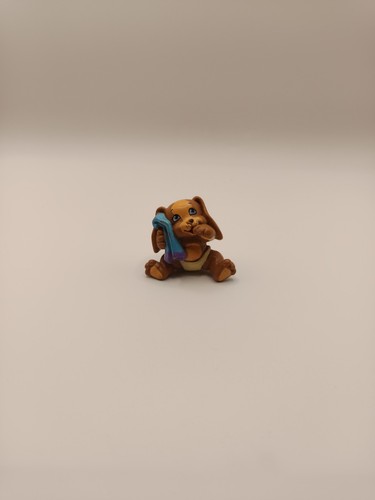 Figurine vintage bébé chien - figurine,