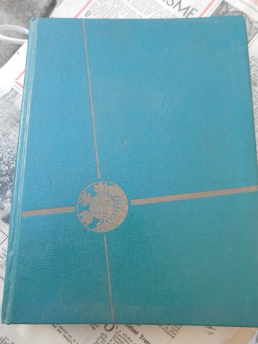 Ancien album timbre vide vert - timbre,