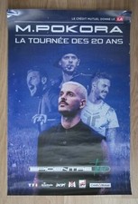 Affiche M POKORA  ♪  La tournée des 20 ans 2023