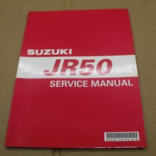 MANUEL REVUE TECHNIQUE D ATELIER SUZUKI JR 50 2000 -> SERVICE MANUAL EN ANGLAIS 