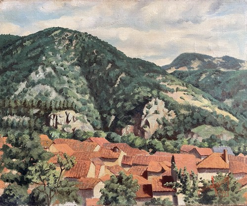Vorey 1932 tableau - 1932, signé
