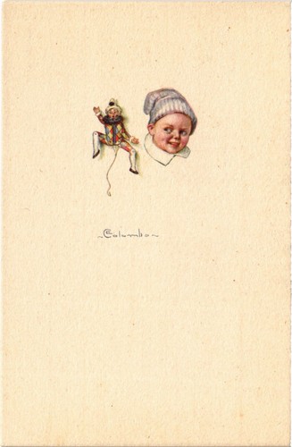 Colombo italian artist - e.,