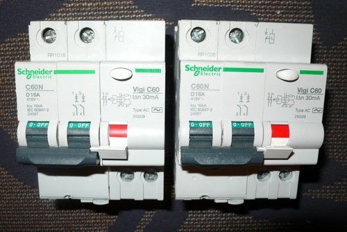 Disjoncteur differentiel 2pole - disjoncteur,