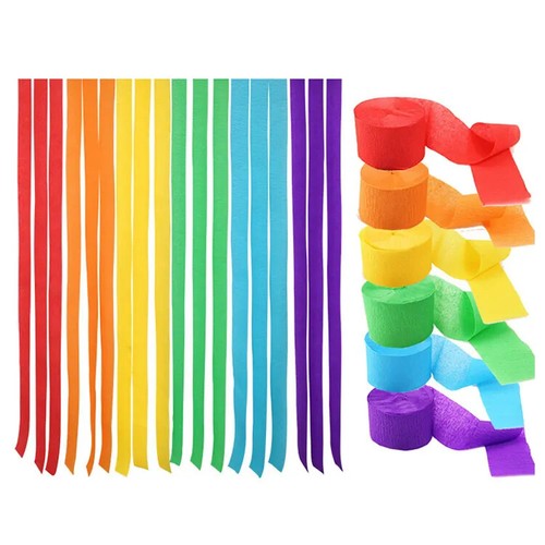 Crepe paper streamers - crepe,
