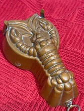 Ancien moule en cuivre étamé