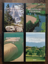 DICTIONNAIRE D'ÉCOLOGIE 4 volumes éditions atlas