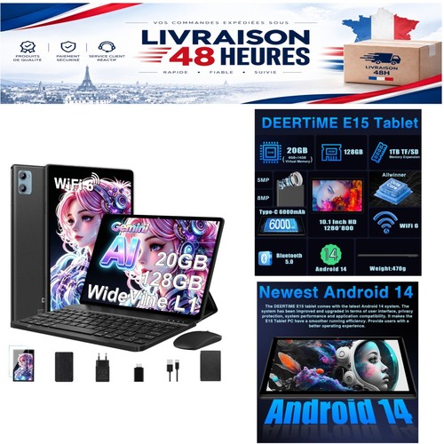 Tablette android pouces - tablette,