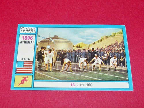 100 metres 1896 panini - 1896,