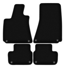 Tapis de sol en velours noir pour Maserati Ghibli III  année 2015- set 4 pièces