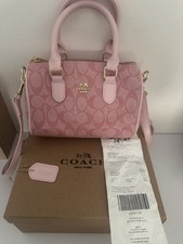 sac coach vintage Rose