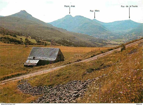 Carte postale cantal - cantal,