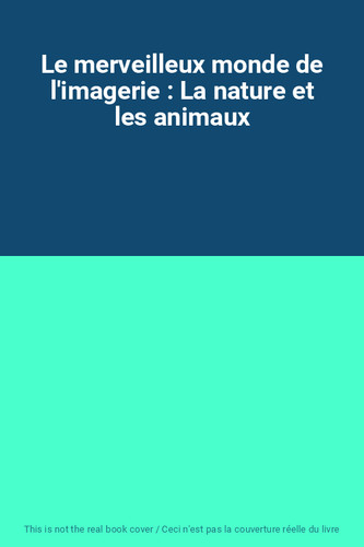 Merveilleux monde de - monde,