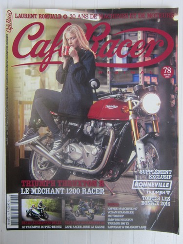 Cafe racer 78 triumph - cafe,