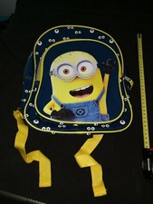 Sac à dos maternelle Minions 30 CM bleu - Cartable