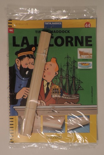 Tintin construire licorne - tintin, la