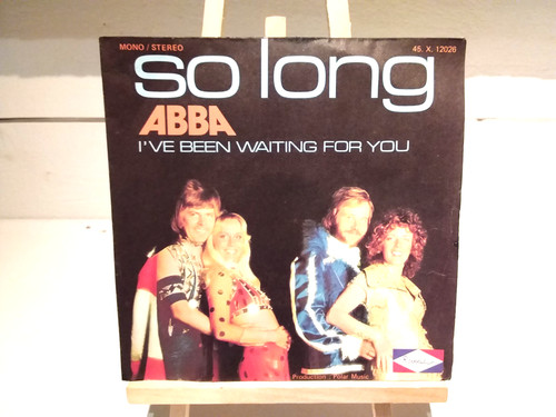 45t single pop abba so - ",