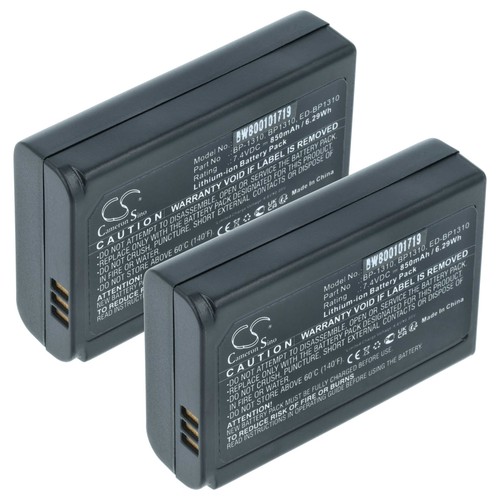 Batteries pour samsung nx100 - 2,