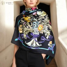 RARE VINTAGE foulard en soie