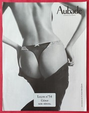 Publicité  presse: Lingerie