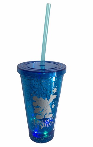 Gobelet verre paille - gobelet, mickey